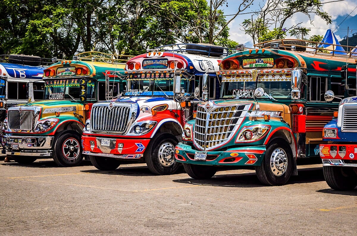 Colorful_Buses_in_Antigua_Guatemala,_2020
